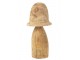 Přírodní dřevěná dekorace houba Mushroom XL - Ø 35*70 cm J-Line by Jolipa