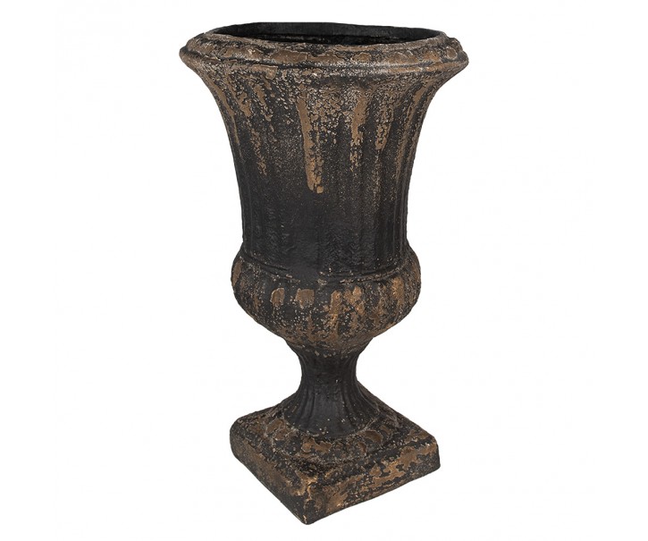 Granitový antik květináč v barokním stylu Baroque - Ø 33*52 cm Clayre & Eef