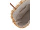 Plážová taška s listy a třásněmi Beach Bag Leaves - 45*24*56 cm J-Line by Jolipa