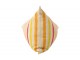 Barevný sedací vak z recyklované bavlny Cocoon Stripes - 150*100*40 cm J-Line by Jolipa