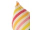 Barevný sedací vak z recyklované bavlny Cocoon Stripes - 150*100*40 cm J-Line by Jolipa