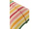 Barevný sedací vak z recyklované bavlny Cocoon Stripes - 150*100*40 cm J-Line by Jolipa
