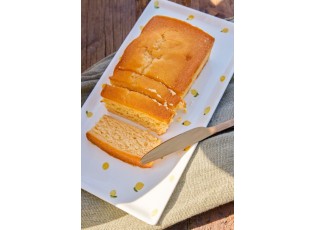 Sada 2 keramických táců s motivem citrónů Casa Limone - 31*17*1,5 cm