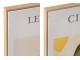Sada 2 obrazů Citronnier - 45*60*2,5 cm J-Line by Jolipa