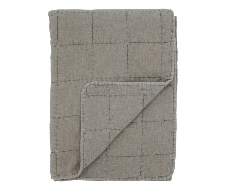 Latté přehoz s opraným vzhledem Aix Vintage Quilt - 130*180 cm Chic Antique