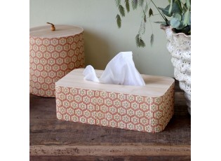 Bambusový zásobník na papírové kapesníky Amilly Box - 25*13*8 cm