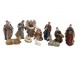 Vánoční dekorace figurky Betlém – sada 11 ks / 10*5*15 cm Clayre & Eef