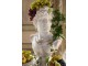 Béžový antik květináč busta Apollo Antiqou French - 49*31*78 cm J-Line by Jolipa
