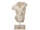Béžová antik dekorace pánské torzo Antiqou French - 36*18*67 cm J-Line by Jolipa