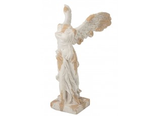 Béžová antik dekorace Angel Torso Antiqou French - 53*42*88 cm