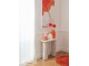 Oranžový kulatý jutový koberec Oriental Mandal - Ø 80 cm J-Line by Jolipa