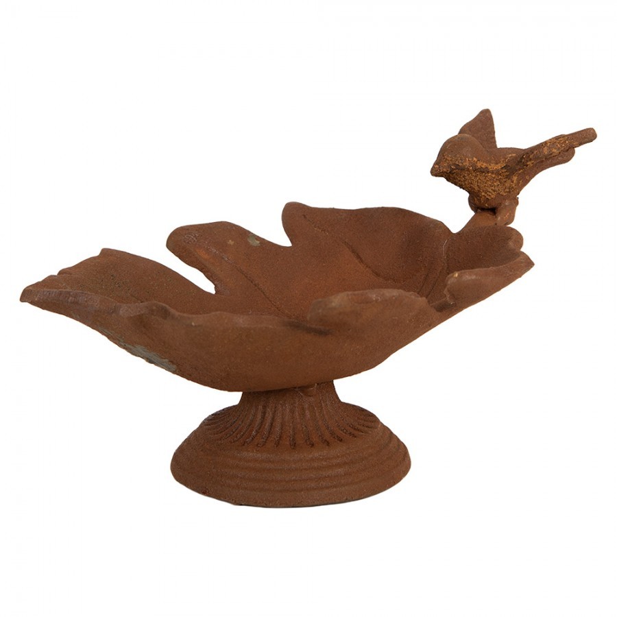Rustikální rezavé krmítko pro ptáčky - 19*9*11 cm Clayre & Eef Rustikální rezavé krmítko pro ptáčky - 19*9*11 cm Clayre & Eef