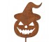 Rustikální rezavý zápich dýně Halloween Rust - 8*1*43 cm Clayre & Eef