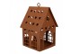 Rezavý svícen ve tvaru domku Rustic Charm - 12*12*18 cm Clayre & Eef
