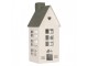 Kovový svícen domek s pískovým povrchem Raw Sand - 11*11*29 cm Clayre & Eef