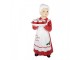 Vánoční figurka Paní Clausová s košíčky – 11*14*27 cm Clayre & Eef