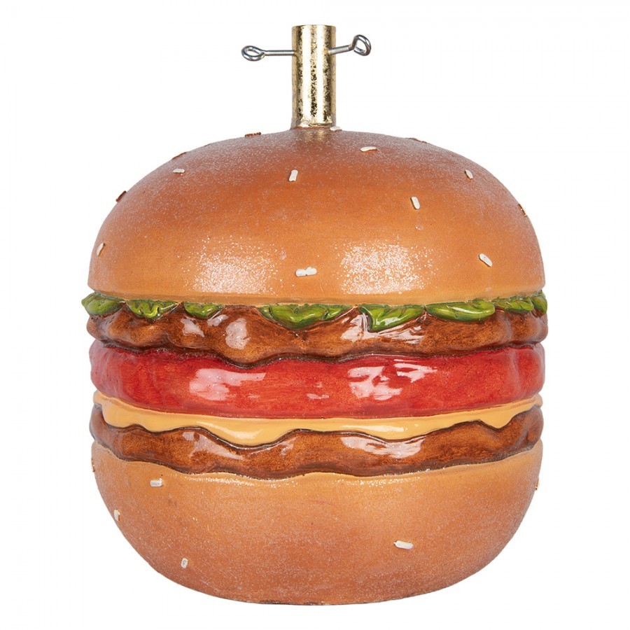 Stojan na vánoční stromek hamburger Tasty Christmas – Ø 41*47 cm Clayre & Eef Stojan na vánoční stromek hamburger Tasty Christmas – Ø 41*47 cm Clayre & Eef