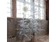 Zasněžený vánoční borovicový stromek v jutě a se šiškami Pine Tree - 65*180 cm Chic Antique