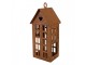 Rezavý malý domek Rustic Charm - 5*6*12 cm Clayre & Eef