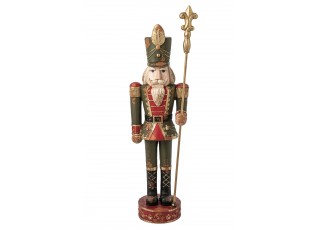 Venkovní antik vánoční dekorace louskáčka Nutcracker – 39*30*131 cm