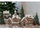 Hudební skříňka perníkový domek Noël LED osvětlením – Ø 17*23 cm Chic Antique