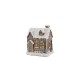 Perníková chaloupka s LED světýlky Noël Gingerbread – 13*11*17 cm / 3xAA Chic Antique