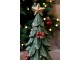 Zelený vánoční stromek s dárky Noël Tree z polyresinu – Ø 12*20,5 cm Chic Antique