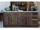 Hnědá antik komoda s mramorovou deskou Grimaud – 95*60*97 cm Chic Antique