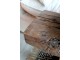 Lavice Grimaud z recyklovaného hnědého dřeva Nature – 150*26*45 cm Chic Antique