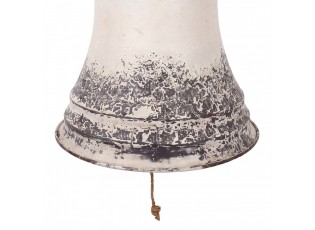Veliký kovový vintage závěsný zvon Bell Antique - Ø 42*46 cm
