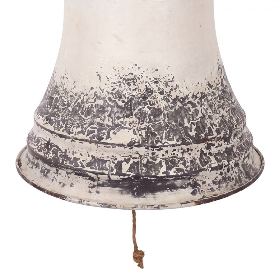 Veliký kovový vintage závěsný zvon Bell Antique - Ø 42*46 cm Clayre & Eef Veliký kovový vintage závěsný zvon Bell Antique - Ø 42*46 cm Clayre & Eef