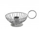 šedý železný svícen Chamberstick – 13,5*9*6 cm Chic Antique