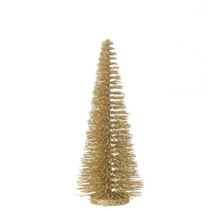 Zlatý vánoční dekorativní stromek Glitter Tree – 5*5*15 cm