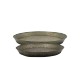 Sada 2ks mosazných antik kovových podnosů s vzorem Tray Antique – Ø 50*6 / Ø 40*6 cm Chic Antique