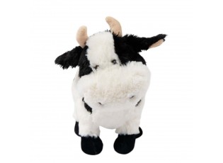 Plyšová zarážka ke dveřím kravička Cow Clara – 25 cm