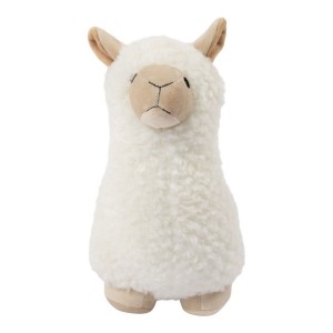 Plyšová zarážka ke dveřím lama Teddy Alpaca – 31*15*23 cm