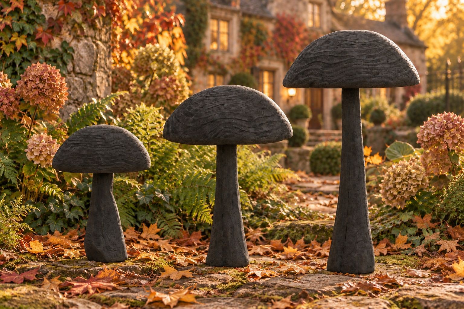 Veliká dřevěná houba Mushroom Wood Granitti L – 38*38*60 cm J-Line by Jolipa Veliká dřevěná houba Mushroom Wood Granitti L – 38*38*60 cm J-Line by Jolipa