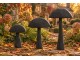 Veliká dřevěná houba Mushroom Wood Granitti – 43*43*81 cm J-Line by Jolipa