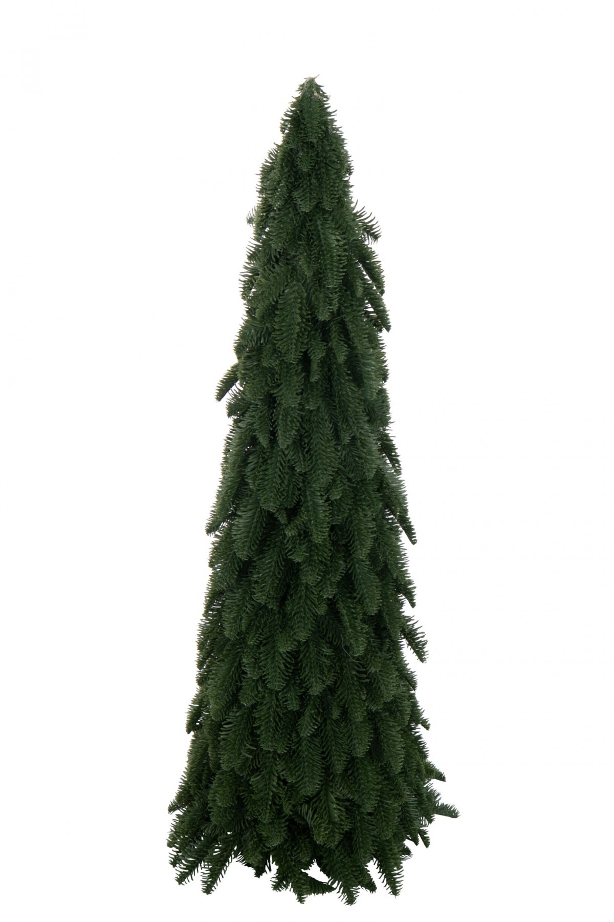 Umělý vánoční stromek s tmavě zelenými jehličkami velký – 28*28*95 cm