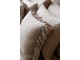 Béžový povlak na polštář s volánovým okrajem Aix Soft – 50*50 cm Chic Antique