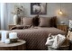 Měkký hnědý povlak na polštář Aix Soft – 70*50 cm Chic Antique
