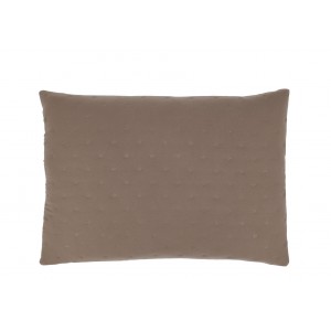 Měkký hnědý povlak na polštář Aix Soft – 70*50 cm