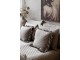 Měkký taupe povlak na polštář Aix Soft – 70*50 cm Chic Antique