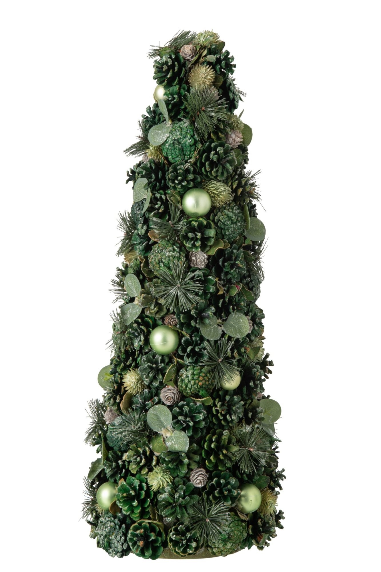 Zelený vánoční stromek se šiškami Pinecone – 26*26*70 cm J-Line by Jolipa Zelený vánoční stromek se šiškami Pinecone – 26*26*70 cm J-Line by Jolipa