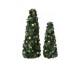 Zelený vánoční stromek se šiškami Pinecone – 26*26*70 cm J-Line by Jolipa