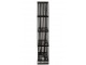 Knihovna J-line Cubic se 4 policemi z teakového dřeva černý – 88*35*190 cm J-Line by Jolipa