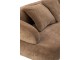 Luxusní 4místná zakřivená pohovka Taupe se 4 polštáři – 320*106*73 cm J-Line by Jolipa