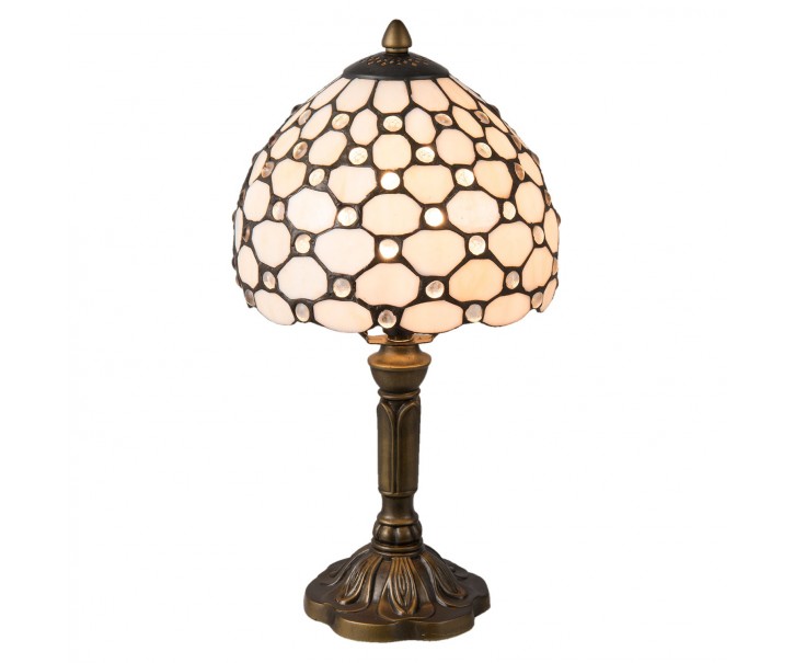 Stolní lampa Tiffany Excelent - Ø 20*38 cm Clayre & Eef