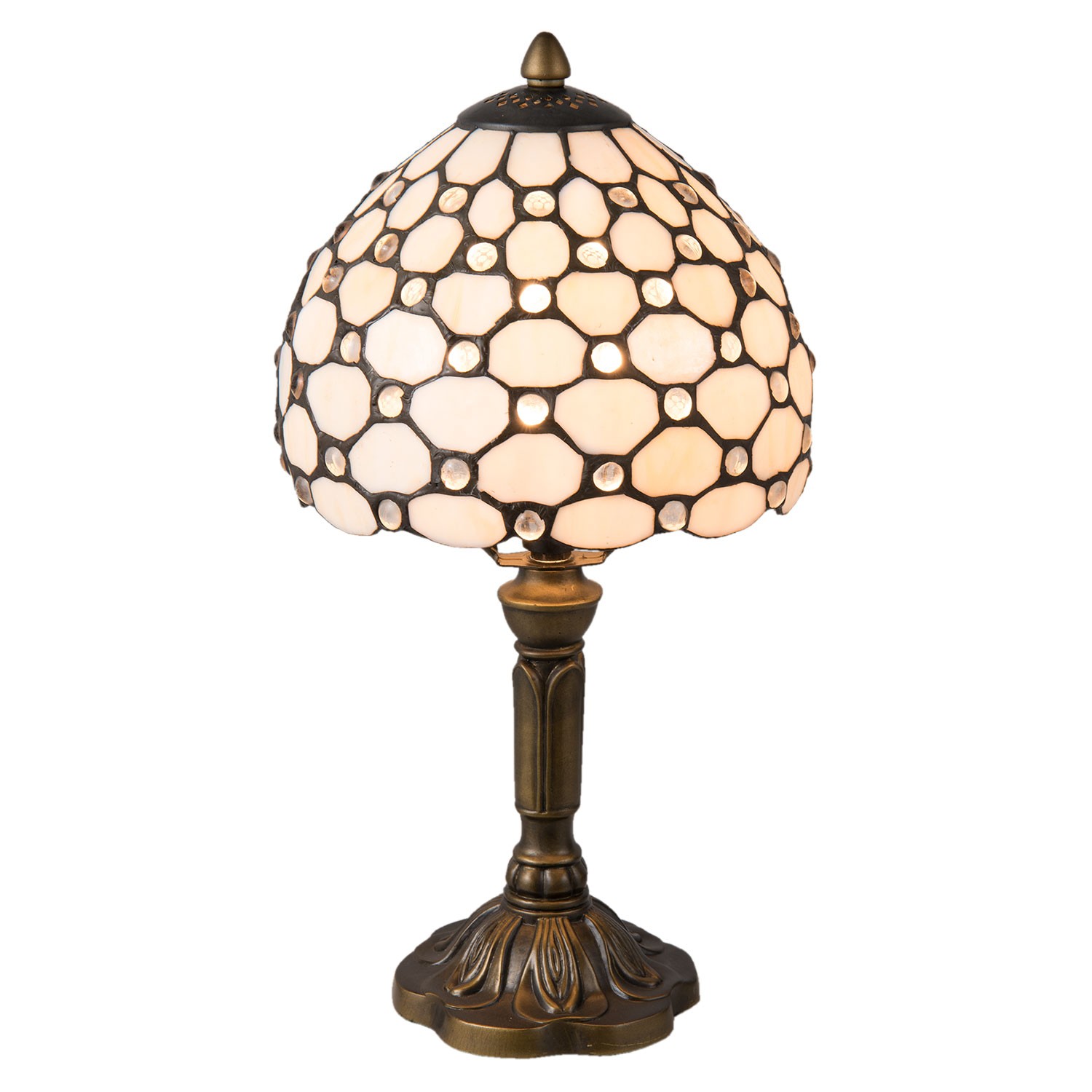 Stolní lampa Tiffany Excelent - Ø 20*38 cm 