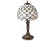 Stolní lampa Tiffany Excelent - Ø 20*38 cm Clayre & Eef